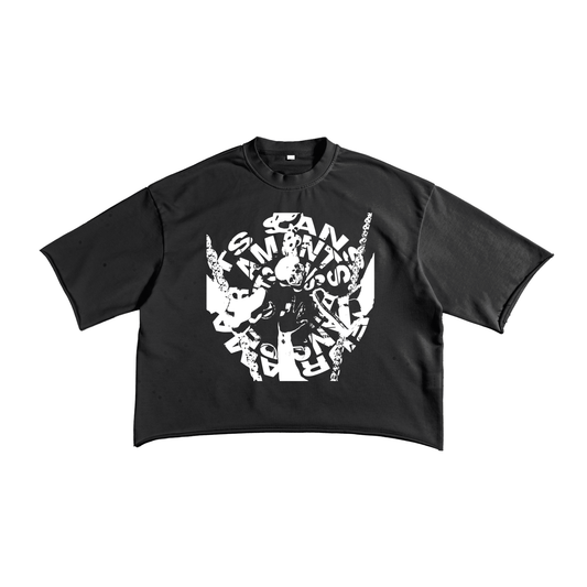 Amants Sans Peur French Terry Raw Edge T-Shirt